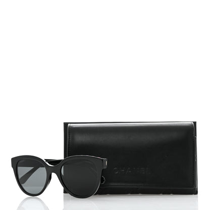 Chanel Acetate CC Butterfly Sunglasses 5414 Black Pink 11 of 11