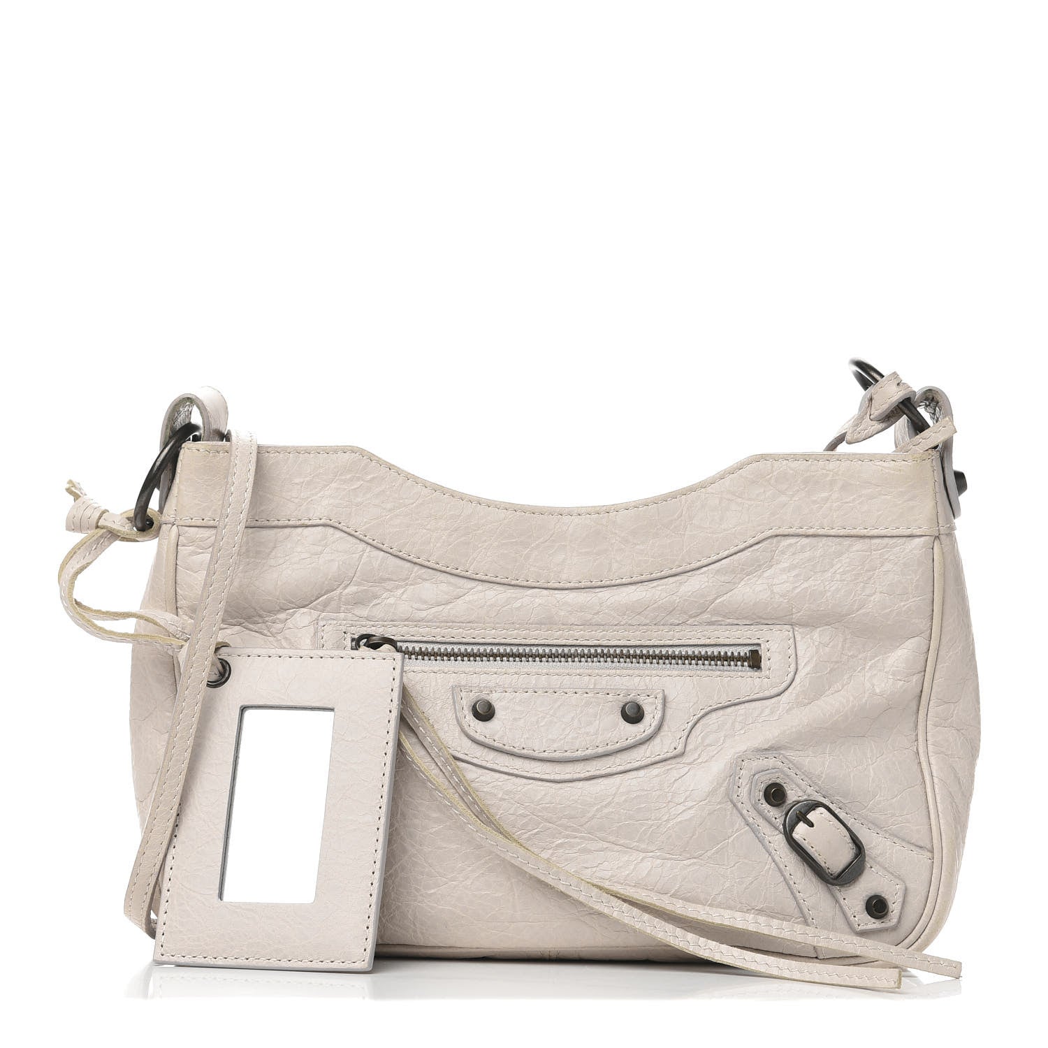 Balenciaga Agneau Classic Hardware Hip Nacre 1 of 12