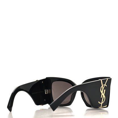 Saint Laurent Acetate Blaze Sunglasses SL M119 Black 4 of 8