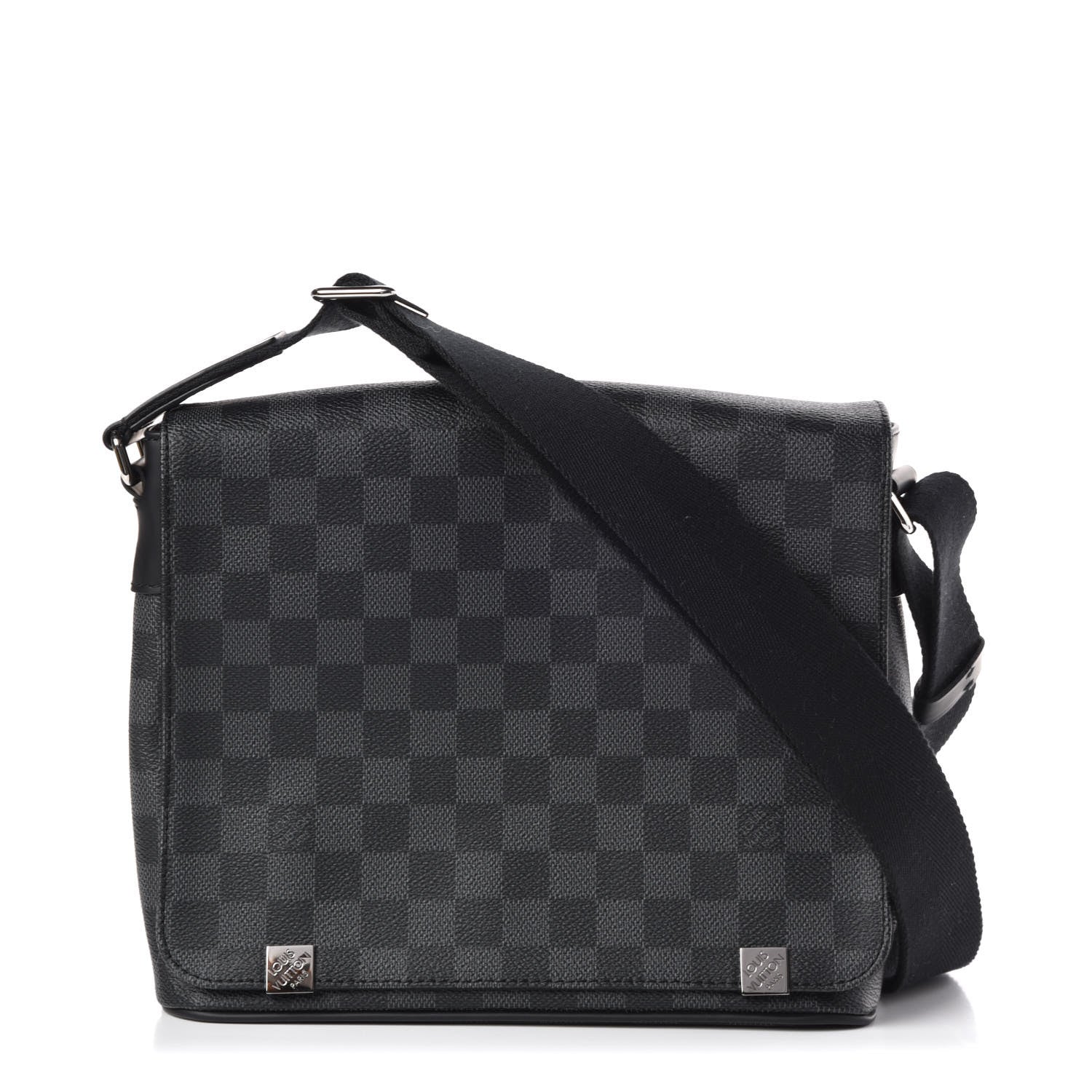 Louis Vuitton Damier Graphite District PM 1 of 9