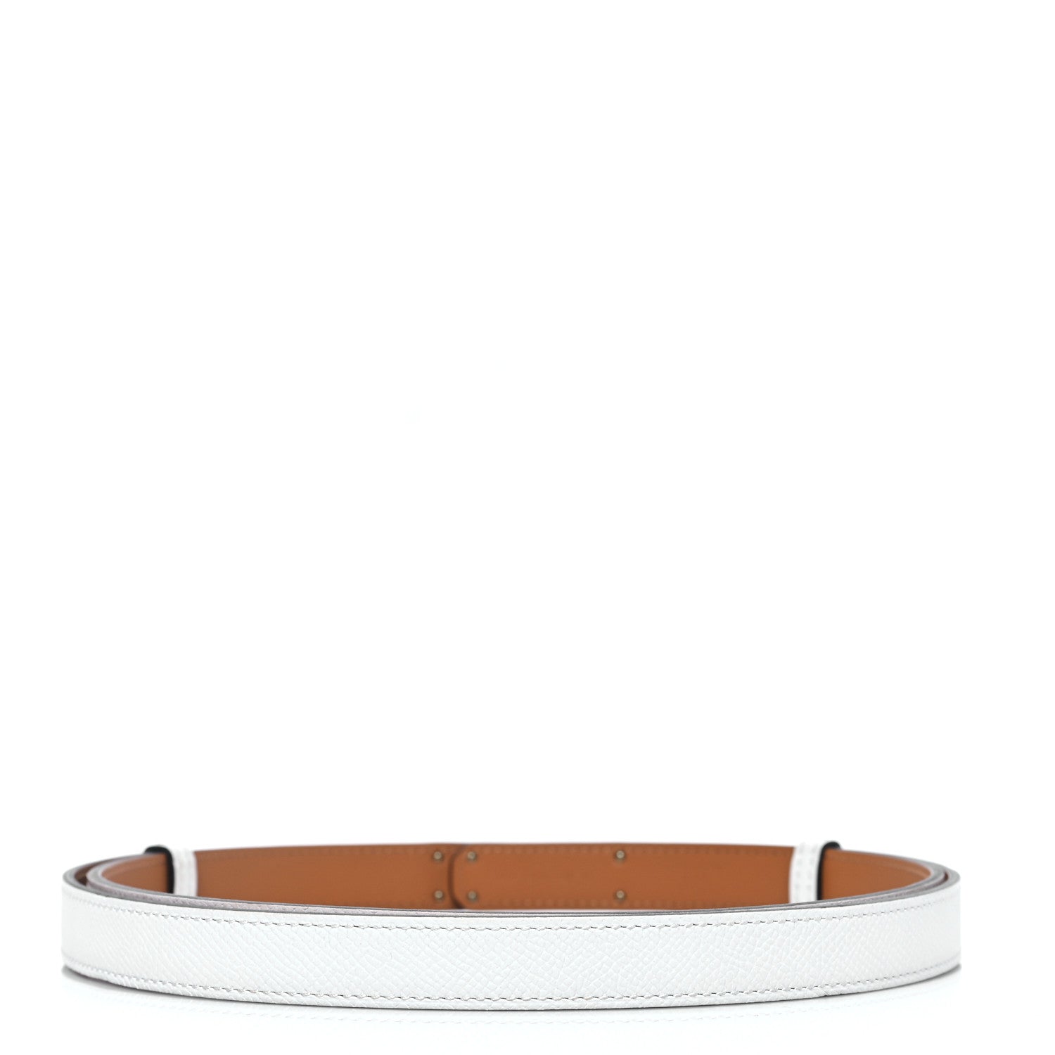 Hermes Epsom Kelly Belt White 2 of 4