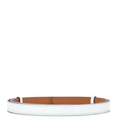 Hermes Epsom Kelly Belt White 2 of 4