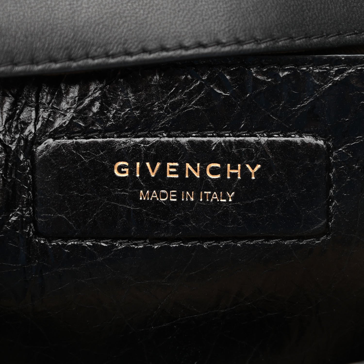 Givenchy Creased Patent Calfskin ID Backpack Black 10 of 25