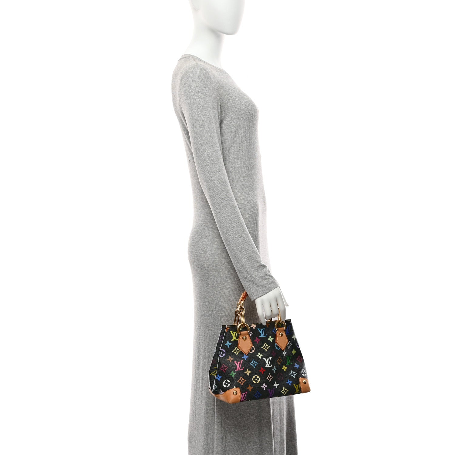 Louis Vuitton Monogram Multicolor Audra Black 2 of 10