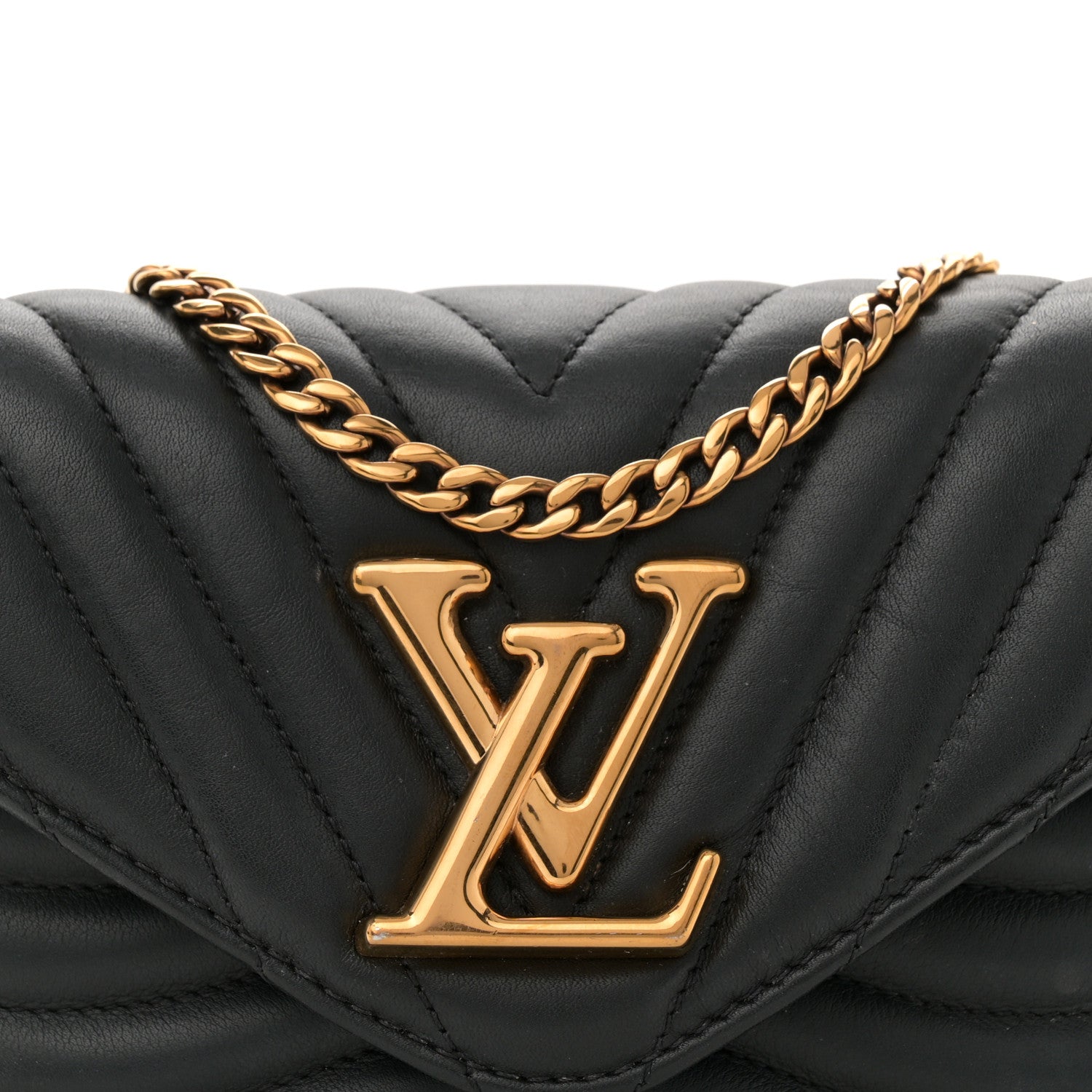 Louis Vuitton Calfskin New Wave Multi Pochette Black 7 of 12