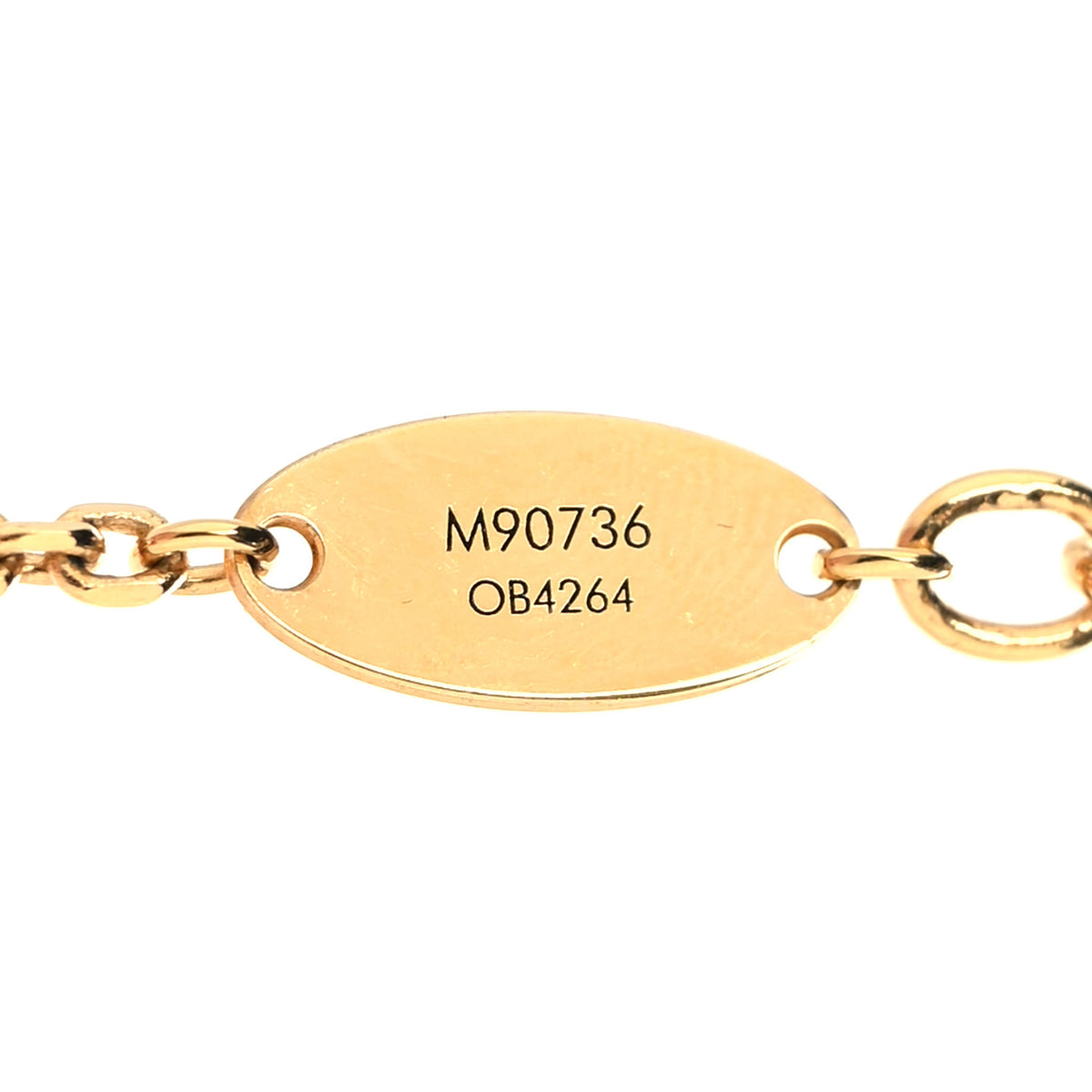 Louis Vuitton Metal Blooming Supple Necklace Gold 5 of 6