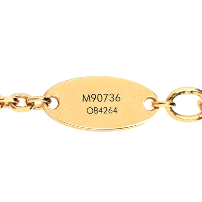 Louis Vuitton Metal Blooming Supple Necklace Gold 5 of 6