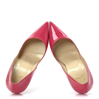 Christian Louboutin Patent Pigalle Follies 100 Pumps 41 Pinky 2 of 11