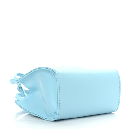 Telfar Vegan Leather Small Shopping Bag Pool Blue 4 of 8