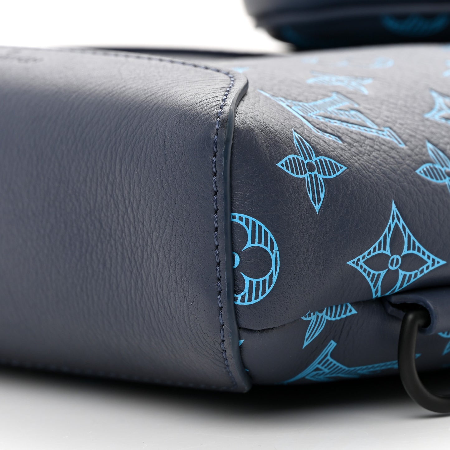 Monogram Shadow Duo Slingbag Navy River Blue