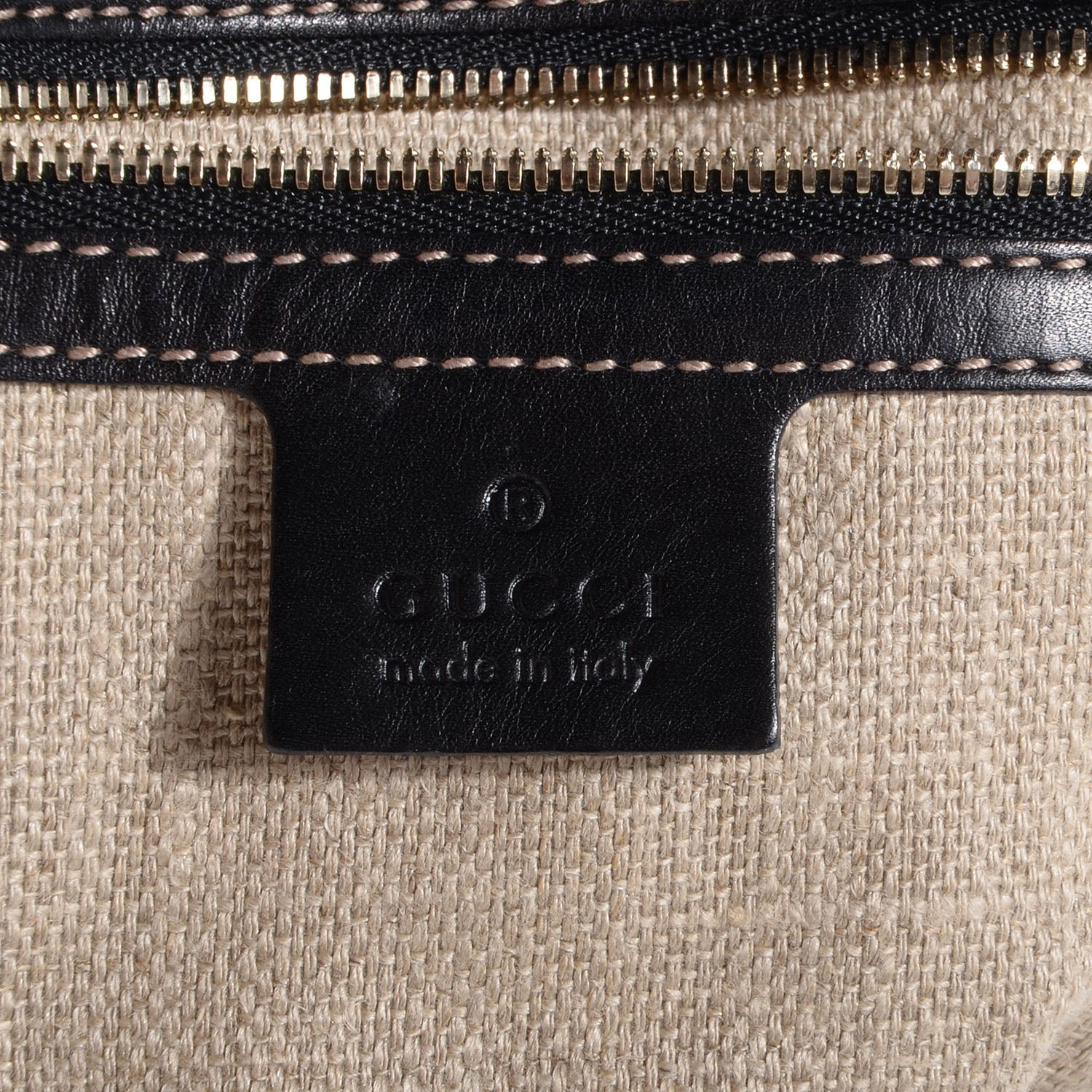 Gucci Canvas Crest Hobo Brown 9 of 21