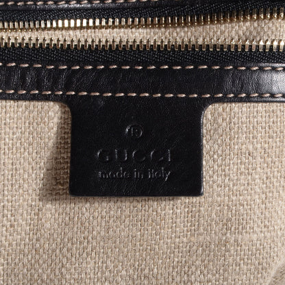Gucci Canvas Crest Hobo Brown 9 of 21