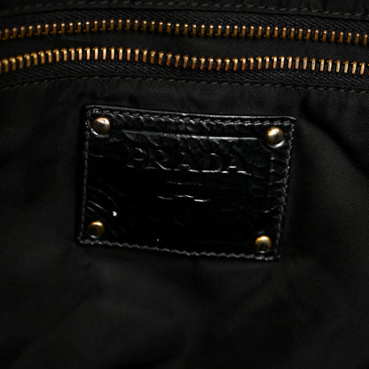 Prada Tessuto Nylon Tote Black 6 of 12