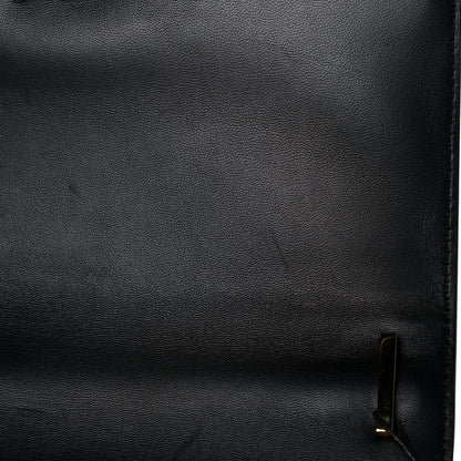 Burberry Grained Calfskin Medium TB Bag Black 11 of 12