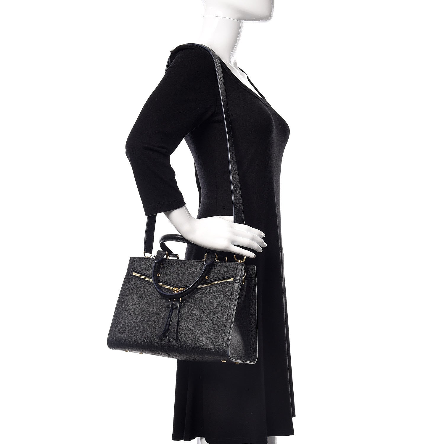 Louis Vuitton Empreinte Sully PM Black 2 of 15