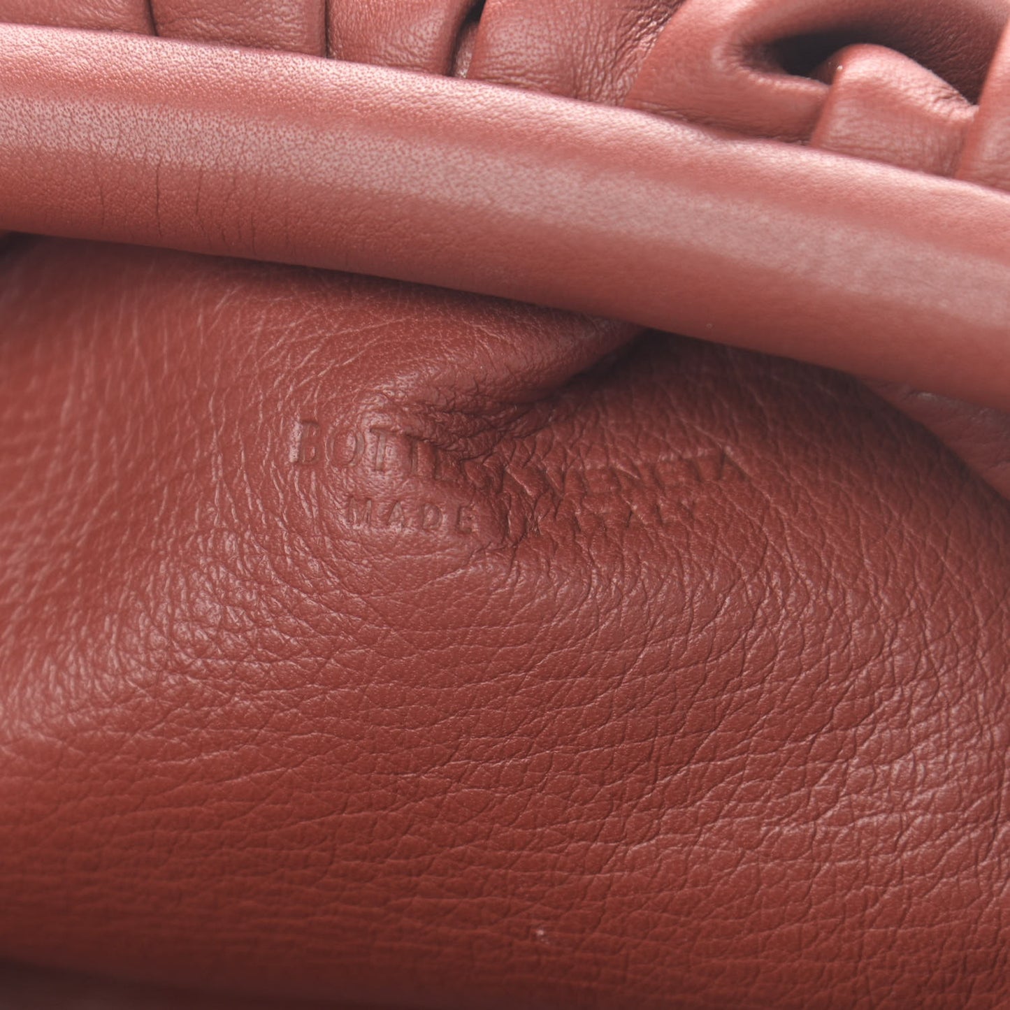 Butter Calfskin The Mini Pouch Brick