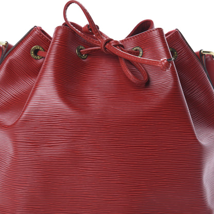 Louis Vuitton Epi Petit Noe Castillan Red 8 of 8