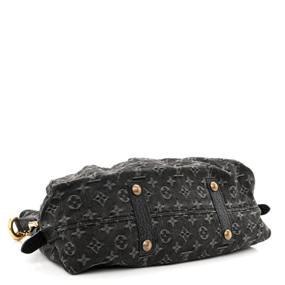 Louis Vuitton Denim Neo Cabby MM Black 4 of 15