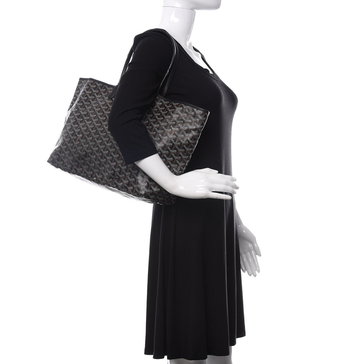 Goyardine Saint Louis PM Black