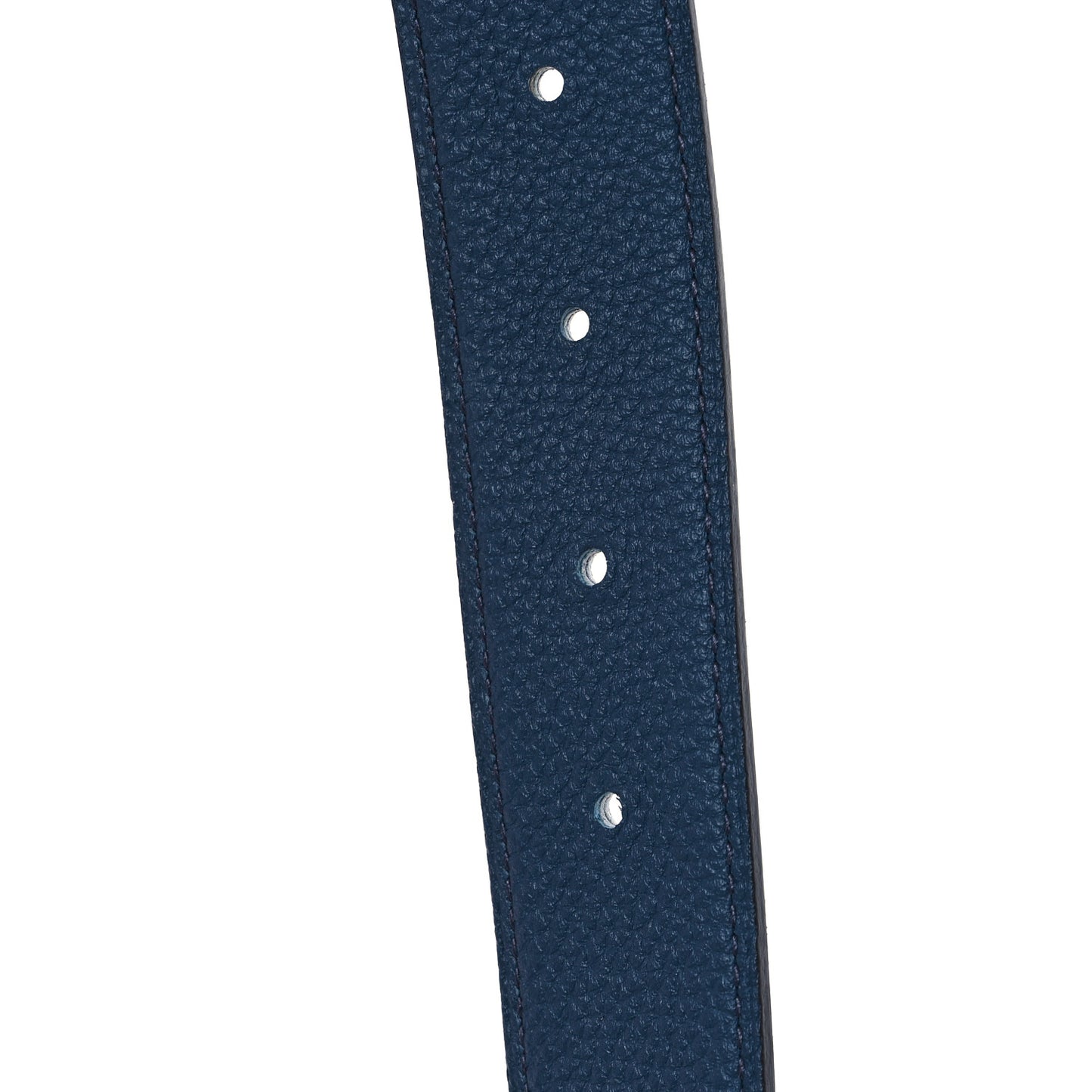 Box Togo 32mm Guilloche H Belt 90 36 Black Bleu Nuit