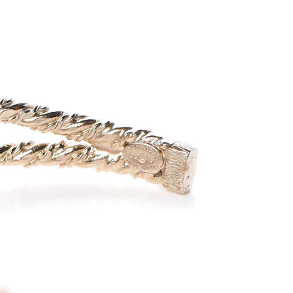 Chanel Pearl CC Cuff Gold 5 of 5