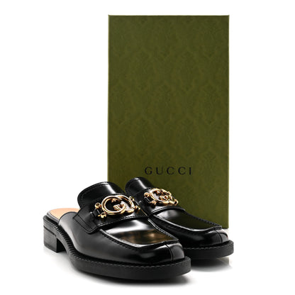 Gucci Spice Lux Womens Interlocking G Slippers 40 Black 10 of 10