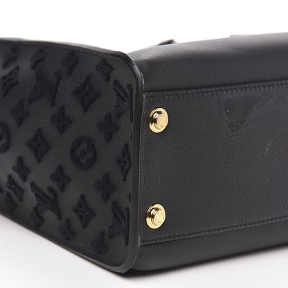 Louis Vuitton Calfskin Monogram Tufting On My Side Black 7 of 10