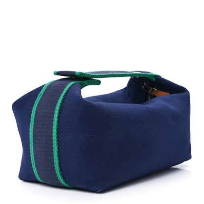 Hermes Canvas Small Bride-A-Brac Pouch Marine 3 of 11