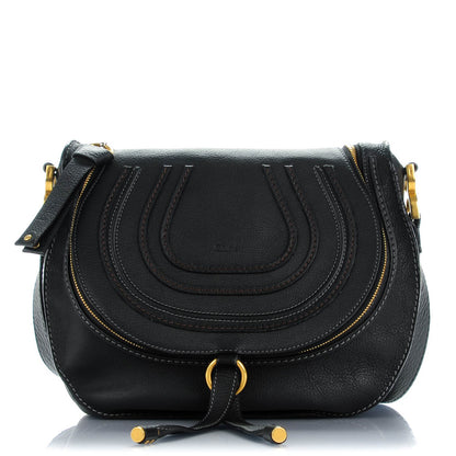 Chloe Calfskin Medium Marcie Crossbody Bag Black 1 of 7
