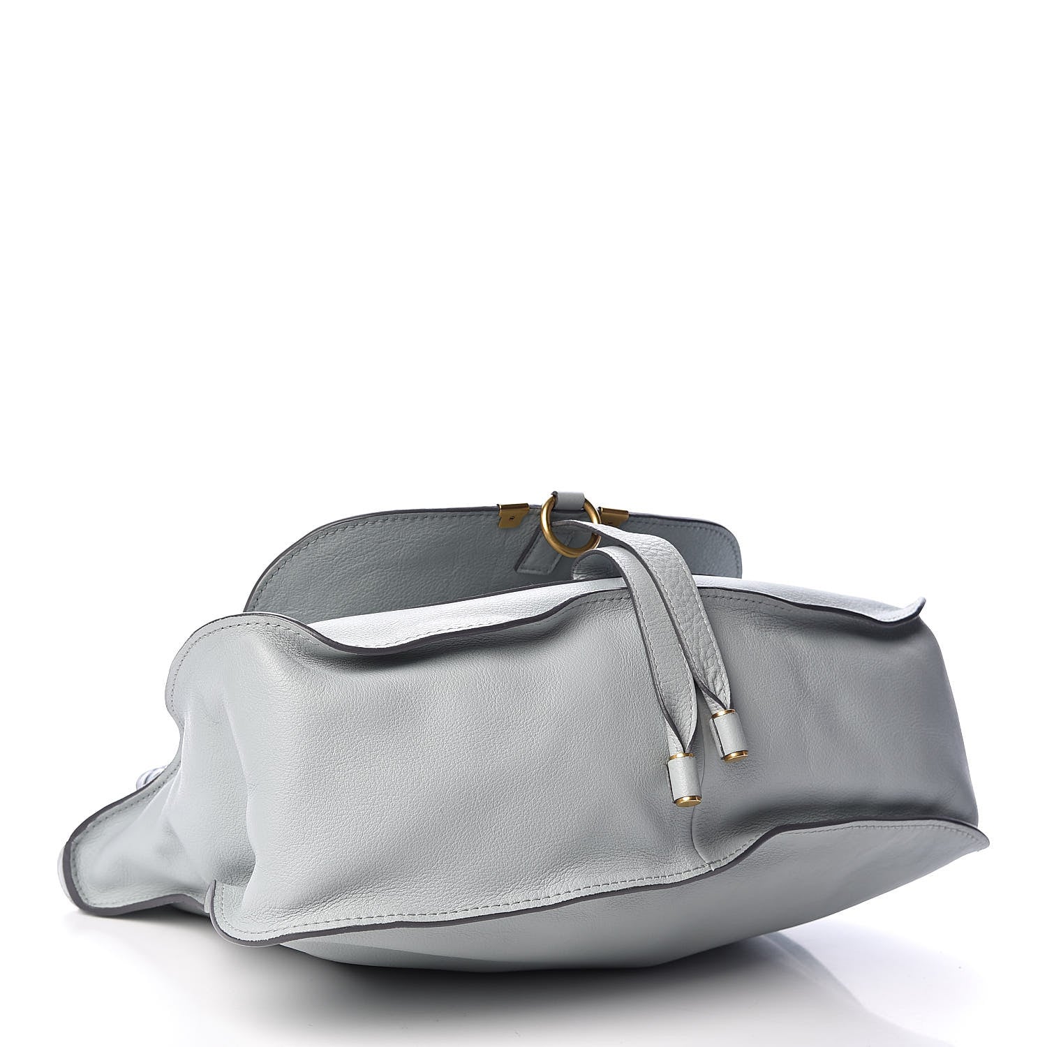 Chloe Calfskin Medium Marcie Satchel Icy Blue 4 of 10