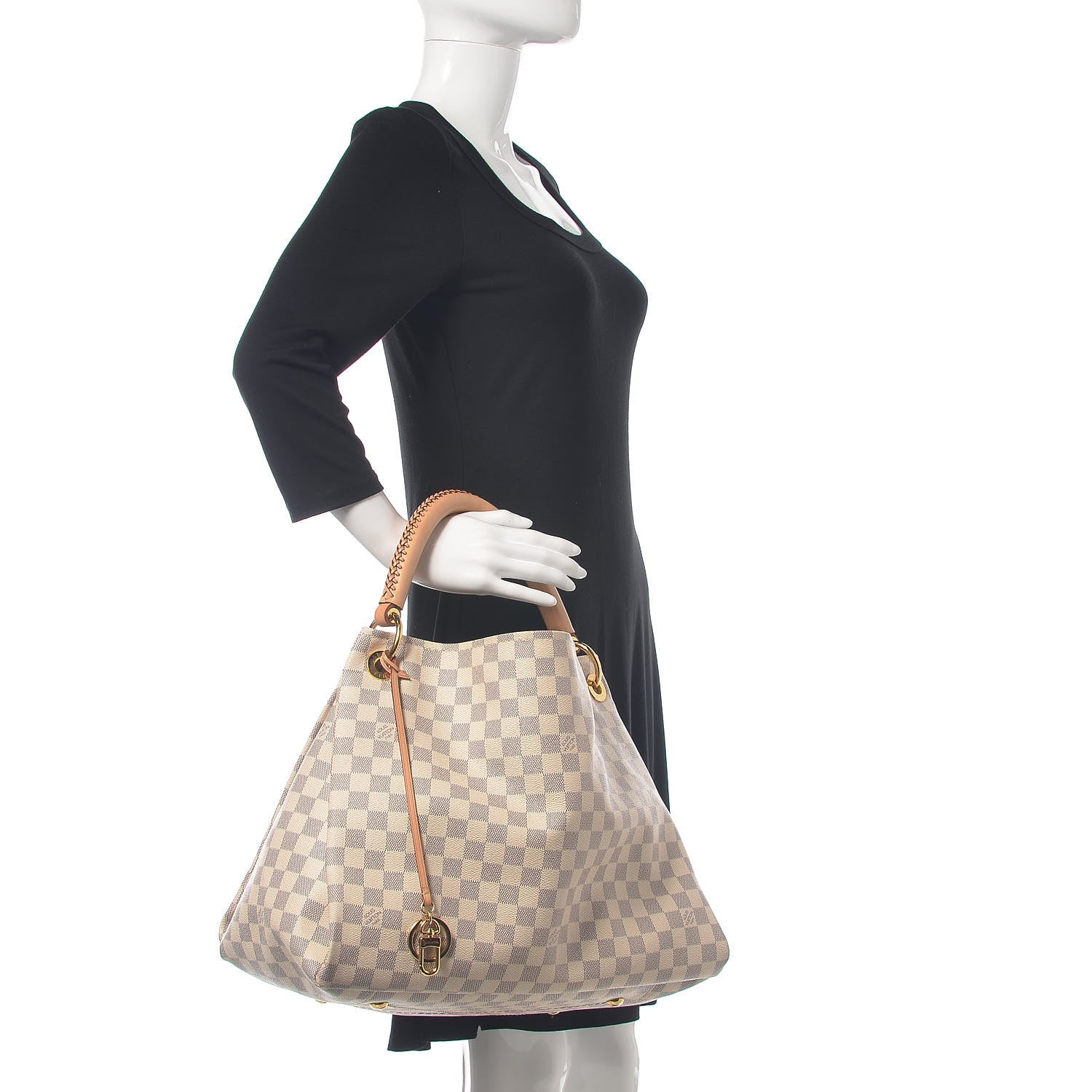 Louis Vuitton Damier Azur Artsy MM 2 of 14