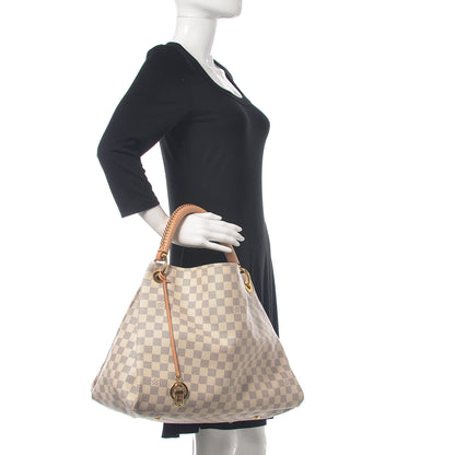 Louis Vuitton Damier Azur Artsy MM 2 of 14