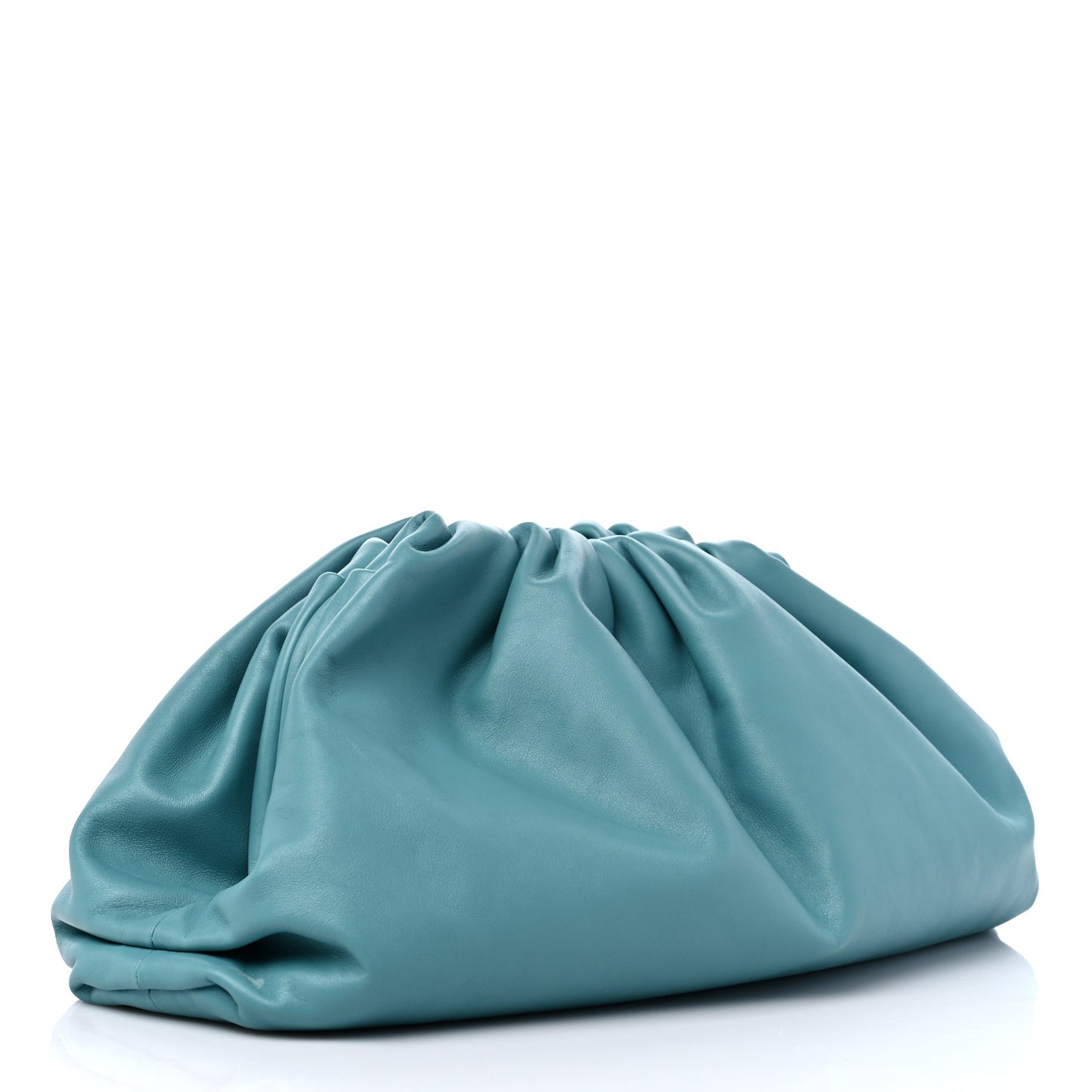 Smooth Butter Calf The Pouch Oversized Clutch Linoleum