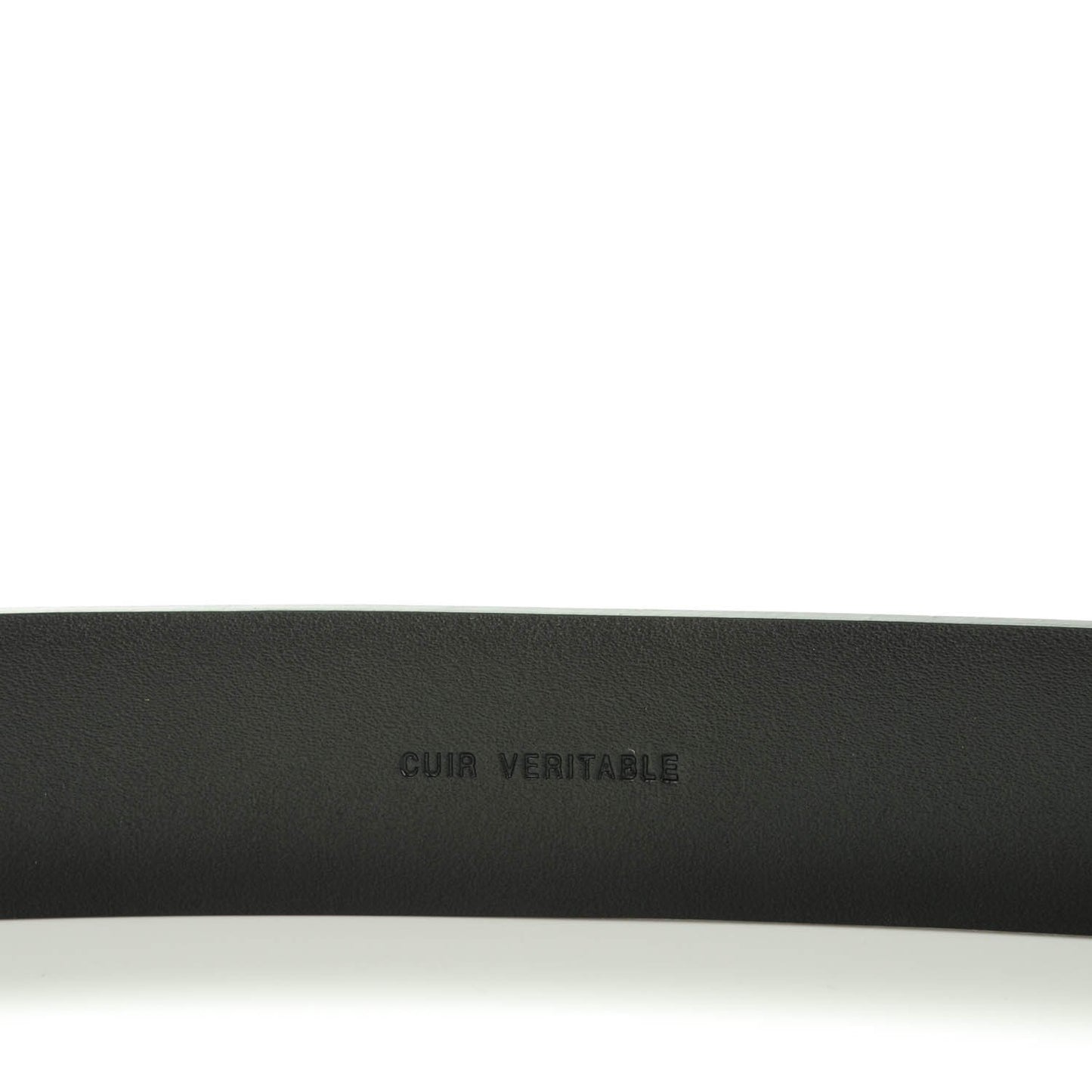 Calfskin CC Boy Skinny Belt 90 36 Black