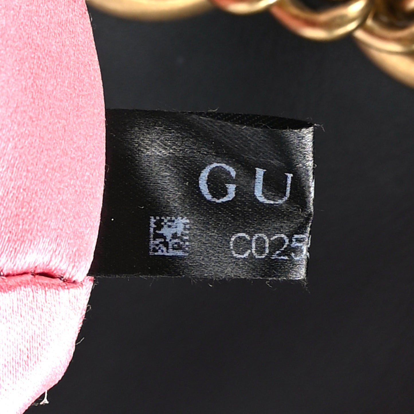 Velvet Matelasse Mini GG Marmont Shoulder Bag Black