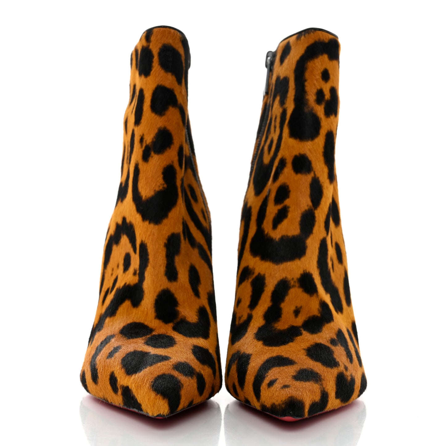 Pony Hair Leopard Print So Kate Booty 85 Ankle Boots 39.5