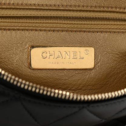 Chanel Lambskin Quilted All About Chains Waist Belt Bag Black 5 of 9