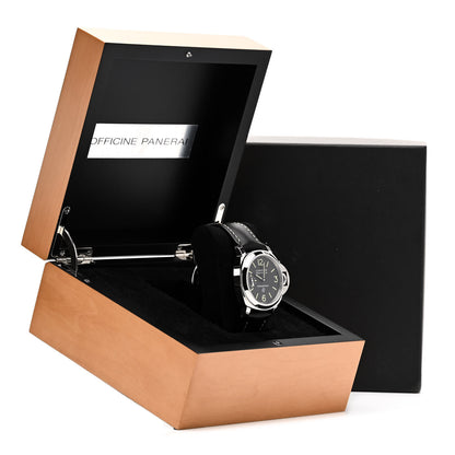 Panerai Stainless Steel Calfskin 44mm Luminor Marina Manual Winding Watch Black PAM00776 5 of 5