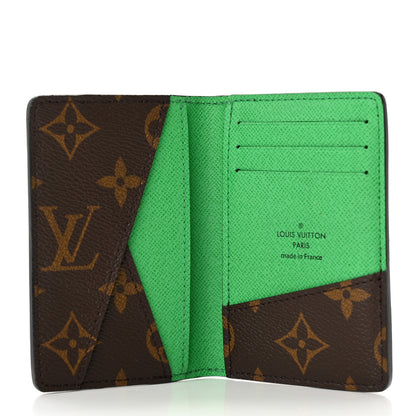 Louis Vuitton Monogram Pocket Organizer NM Green 5 of 6