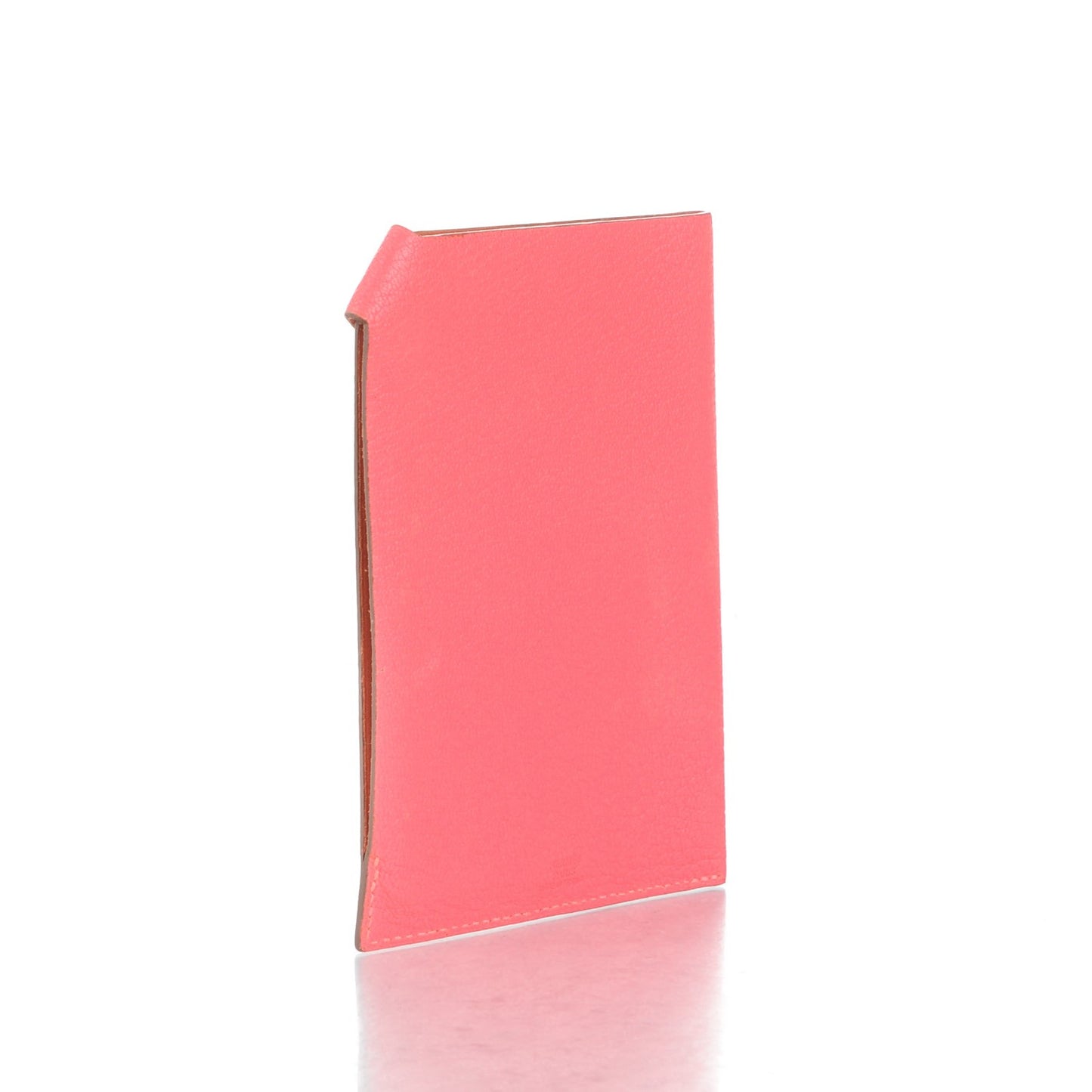 Chevre Mysore Tarmac PM Passport Holder Rose Lipstick