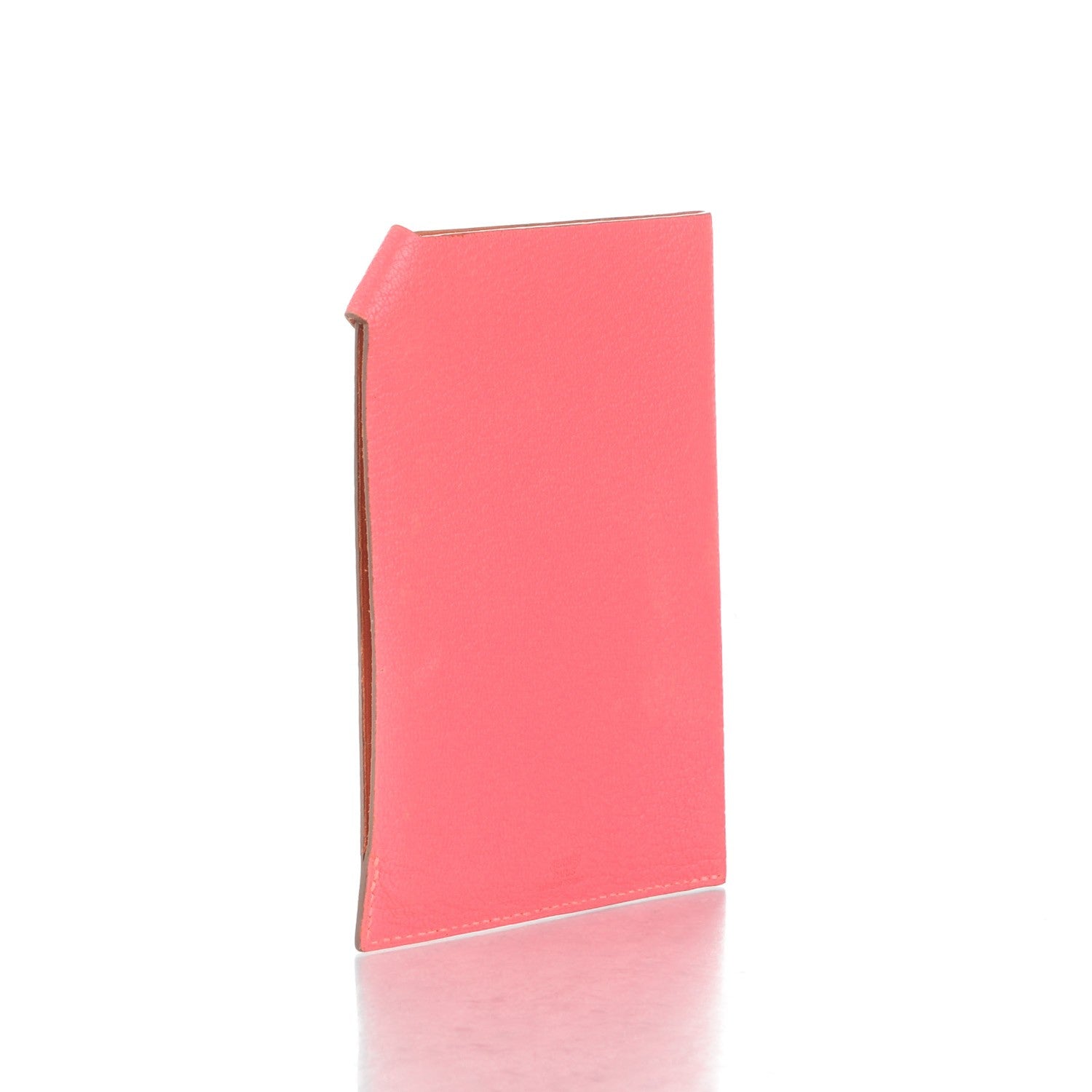 Hermes Chevre Mysore Tarmac PM Passport Holder Rose Lipstick 3 of 8