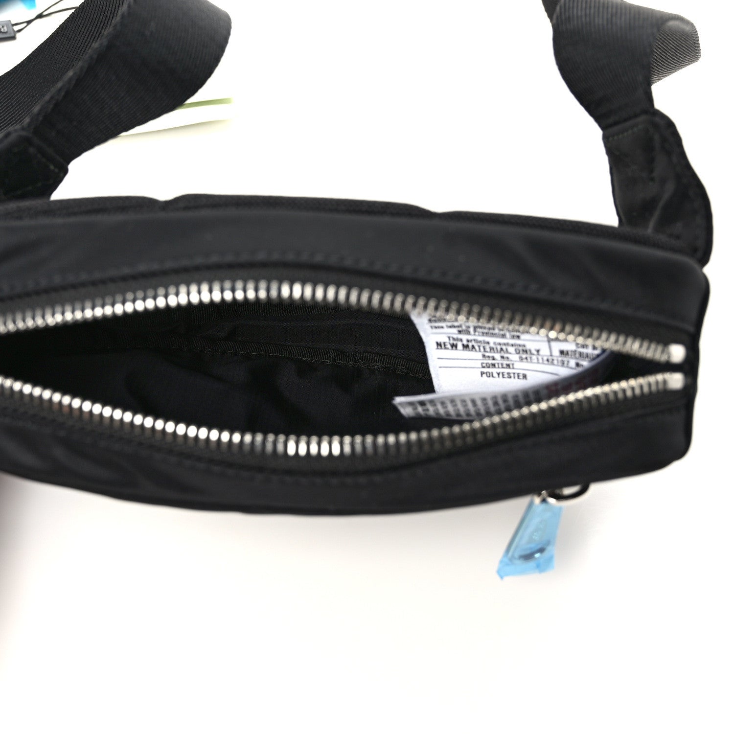 Burberry Econyl Logo Print Small Cannon Bum Bag Black 5 of 9