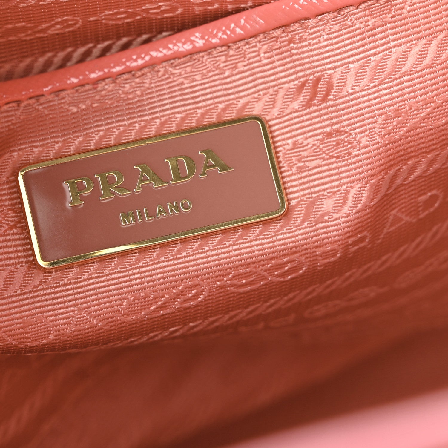 Prada Saffiano Vernice Galleria Shopping Tote Begonia 6 of 14