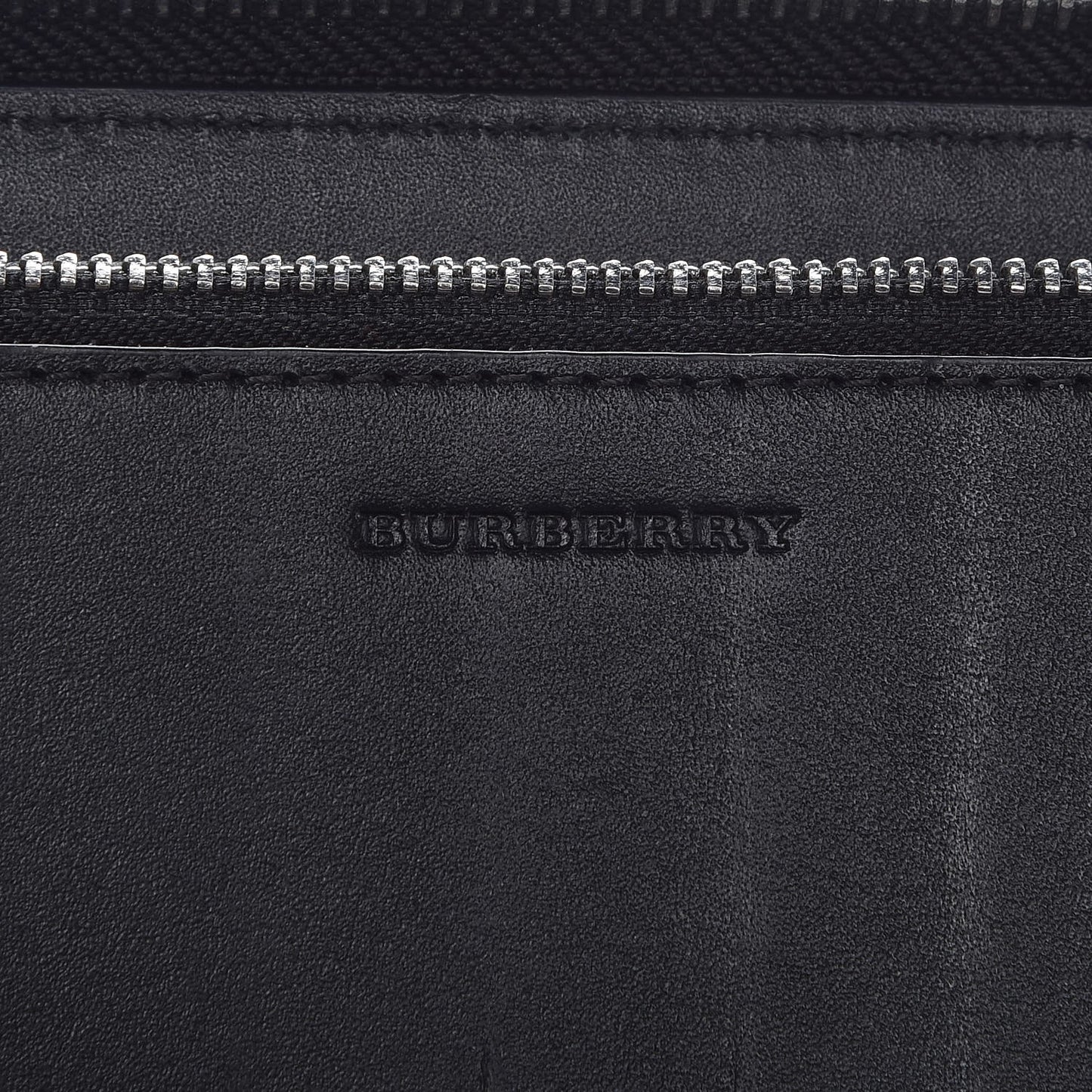 Coated Canvas Graffiti Print Zippy Wallet Black