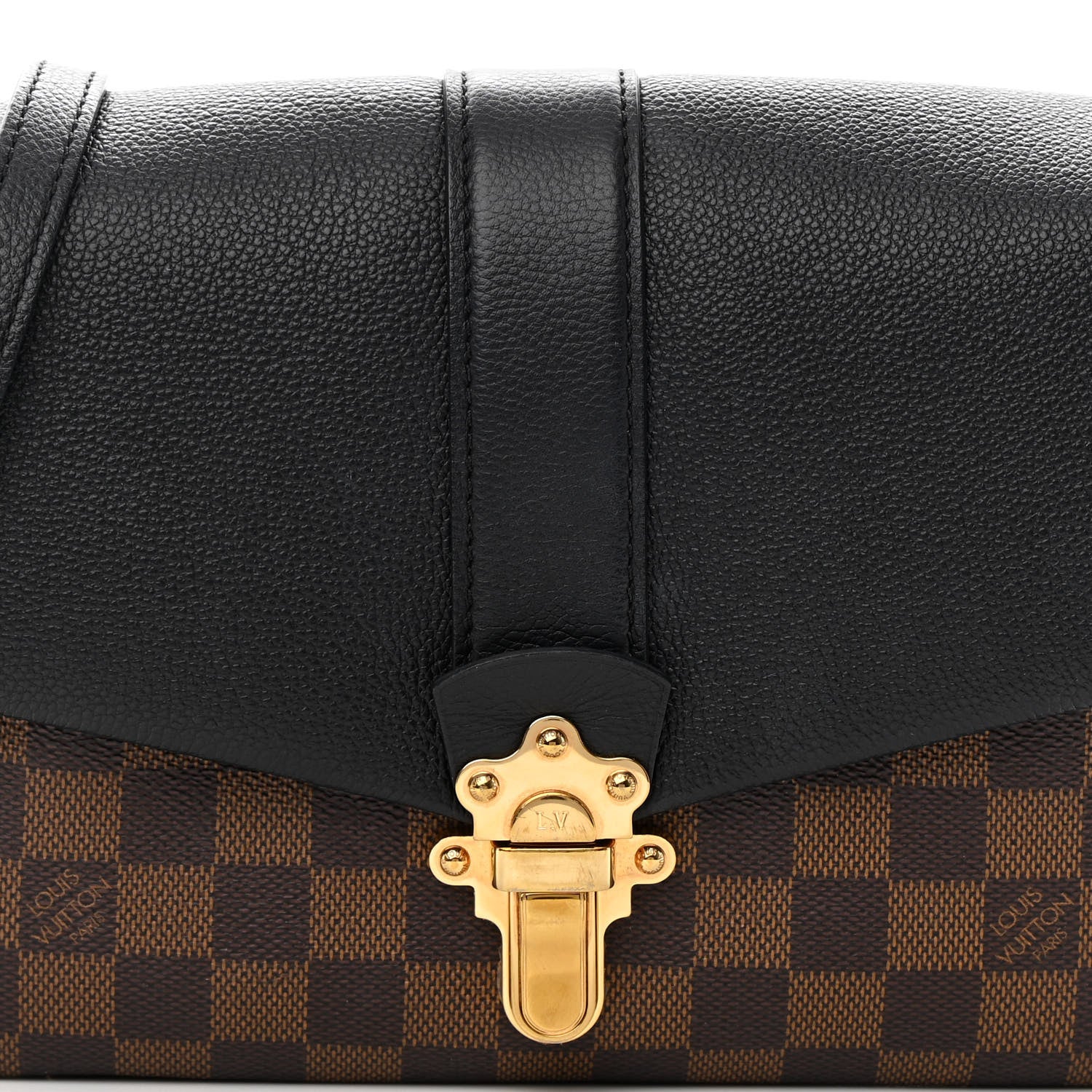 Louis Vuitton Damier Ebene Clapton Black 8 of 15