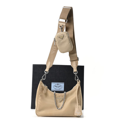 Prada Nylon Re-Edition 2005 Shoulder Bag Deserto 10 of 10
