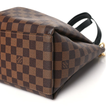Louis Vuitton Damier Ebene Odeon Tote MM Black 9 of 9