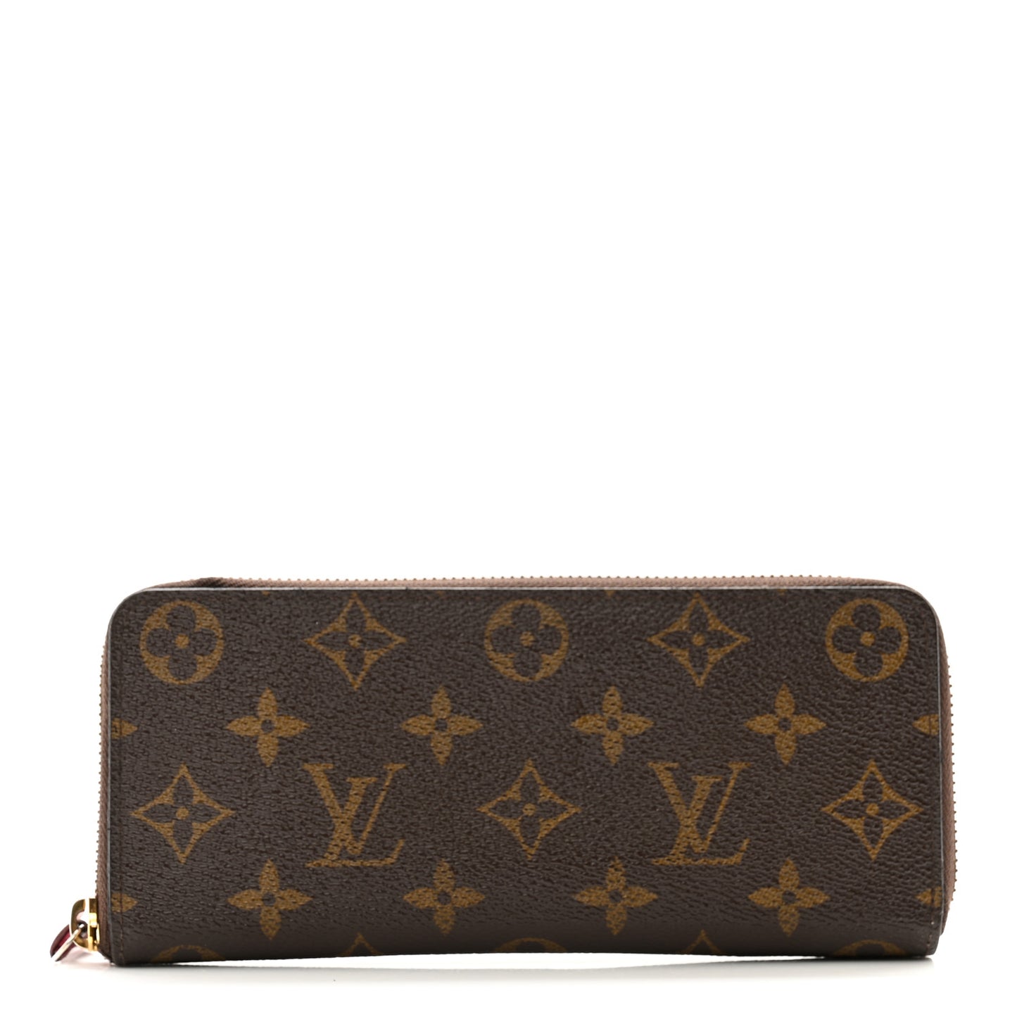 Monogram Clemence Wallet Fuchsia