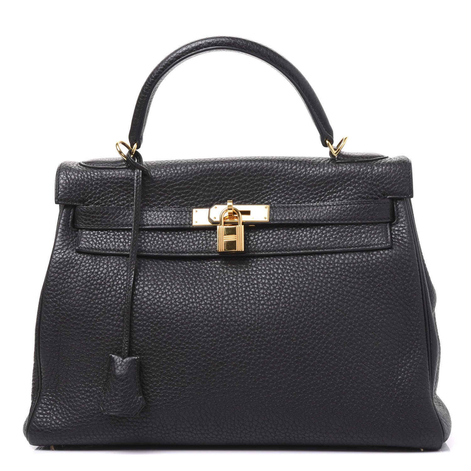 Hermes Togo Kelly Retourne 32 Black 1 of 36