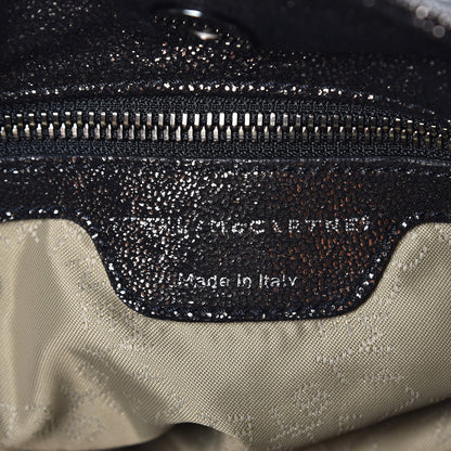 Stella McCartney Chamois Shiny Dotted Large Falabella Bucket Bag Ruthenium 6 of 6